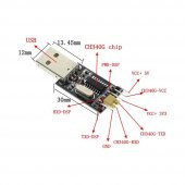 Koodmax-Arduino Usb To Ttl - Usb To Ttl Rs232 Çevirici Ch340 Chip Win8 10 - 7