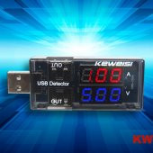 Usb Voltmetre, Usb Ampermetre, Usb Akım Ölçer - Çift Usb Çıkışlı N11.4046 thumbnail 3
