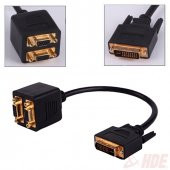 Dvi 24+5 To 2Xvga Çevirici Dönüştürücü Kablo Çoklayıcı Splitter - 2