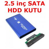 2.5 İnç Sata Harddisk Kutusu - Sata Hdd Kutu - Mavi Renk thumbnail 8