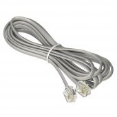 Telefon Kablosu 2 Ucu Jacklı Rj11 Köken Adsl Modem Ara Kablo 1M - 1