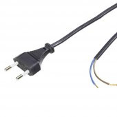 Power Kablo 2X0.75Mm 1 Metre Uzatma 2 Pin Teyp Fişi Uçu Açık - 2