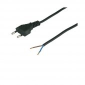 Power Kablo 2X0.75Mm 1 Metre Uzatma 2 Pin Teyp Fişi Uçu Açık - 6