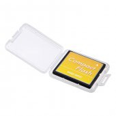 Compact Flash - Cf Hafıza Kartı Koruma Kutusu Şeffaf - 1