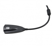 7.1 USB 12 Kanal 64 Bit 5Hv2 Destekli Kablolu Audio Çevirici Harici Ses Kartı thumbnail 4