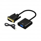 Dvı - D 24+1 To Vga Aktif Dönüştürücü Kablo Ses Destekli thumbnail 1