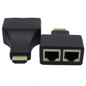 Hdmi Extender Çevirici Cat 5E/6 Ethernet Kablo Ile 30M Hdmi 1080P - 3