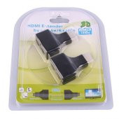 Hdmi Extender Çevirici Cat 5E/6 Ethernet Kablo Ile 30M Hdmi 1080P - 5