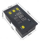 W3230 Röle Çıkışı Dijital Sıcaklık Kontrol Cihazı 20A 24V - 3