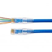 Ez Rj45 Cat5/Cat6 Yeni Nesil Delikli Konnektör - 100 Adet thumbnail 1