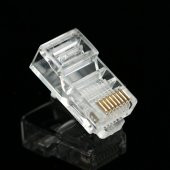 Ez Rj45 Cat5/Cat6 Yeni Nesil Delikli Konnektör - 100 Adet thumbnail 6