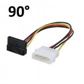 90° Sata Power Kablo-Sata Güç Kablosu-Harddisk Dvd Elektrik Kablo - 1