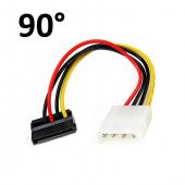90° Sata Power Kablo-Sata Güç Kablosu-Harddisk Dvd Elektrik Kablo - 3