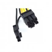 Sata To 6+2 Pin 8 Pin Ekran Kartı Power Çevirici Kablo Bakır 20Cm thumbnail 3