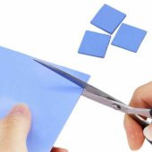 2.0Mm x 100 x 100Mm Chipset Soğutucu Termal Pad Ped - 1