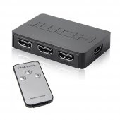 Hdmi Çoklayıcı 3 Port 1080P - Uzaktan Kumandalı Hdmi Switch - 1
