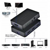 Hdmi Çoklayıcı 3 Port 1080P - Uzaktan Kumandalı Hdmi Switch - 3