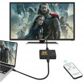 3 Port Hdmi Switch - 4K - Kumandalı - Ultra Hd - Versiyon:2020 - 6