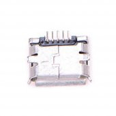 Koodmax-Micro Mikro Usb 5 Pin B Tipi Dişi Şase Konnektör Lehim Tipi 10Lu thumbnail 4