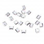 Koodmax-Micro Mikro Usb 5 Pin B Tipi Dişi Şase Konnektör Lehim Tipi 10Lu thumbnail 6