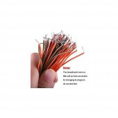 Koodmax-840 Adet 14 Boy Breadboard Jumper Uçları Açık Kesilmiş Tel Kablo - 8