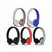 Qc25I Bluetooth Kulaklık Katlanabilir Extra Bass Kadifemse Doku Siyah thumbnail 1