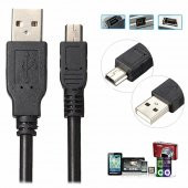 5 Pin Mini Usb Erkek Kablo To Usb Erkek 1 8M - 1