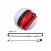 Qc25I Bluetooth Kulaklık Katlanabilir Extra Bass Kadifemse Doku Siyah thumbnail 11