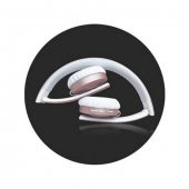 Qc25I Bluetooth Kulaklık Katlanabilir Extra Bass Kadifemse Doku Siyah thumbnail 12