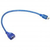 5 Pin Mini Usb Erkek - Usb Dişi Kablo 50Cm - Mini Uzatma - 8