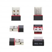 150Mbps Wireless USB Wi-Fi Adaptör Dongle Network Lan Aparatı thumbnail 8