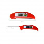 Katlanabilir Dijital Mutfak Süt Mama Et Sebze Gıda Termometresi - 7