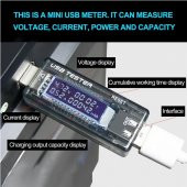 Koodmax-Usb Voltmetre, Ampermetre Voltaj Akım Gerilim Ölçer - 4