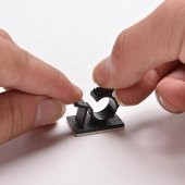 Ly-1013 Kablo Kelepçesi Klipsi Sabitleme Duvar Kablo Tutucu 5Adet N11.1050 thumbnail 6