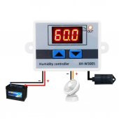 Xh-W3005 Dijital Nem Kontrol Cihazı - Kuluçka Termostat 12V 120W - 1