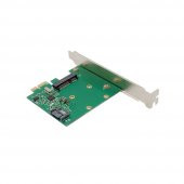 PCI E Sata Msata Adaptör Kart Msata için 3 0 Masaüstü Ssd Kartı thumbnail 6