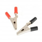 Koodmax-Timsah Ağzı Akü Maşası Kilps Kıskaç Küçük - 2 Adet Kırmızı Siyah thumbnail 4