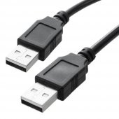 Usb2.0 Erkek Erkek Ara Kablosu Pc Bilgisayar Veri Aktarım 1 Metre - 3