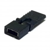 Koodmax-2 Pin 2.54Mm Uzun Tip Dişi Jumper - Siyah - 10 Adet - 3