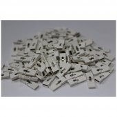 Koodmax-2 Pin 2.54Mm Uzun Tip Dişi Jumper - Beyaz 10 Adet - 1