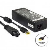 Koodmax Lenovo G510 20V 4.5A Usb Kare Uç Notebook Adaptör Şarj Aleti thumbnail 1