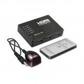 Hdmi Çoklayıcı 5 Port 1080P Hdmi Switch Splitter - Kumandalı - 9
