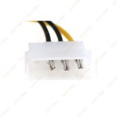 Molex 4 Pin To 3 Pin Erkek Fan Konnektör Soket Çevirici 20Cm - 3