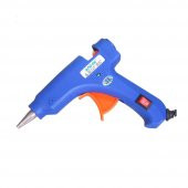 Silikon Tabancası Anahtarlı Sıcak Mum Silikon Tabanca 20 W Mavi thumbnail 1