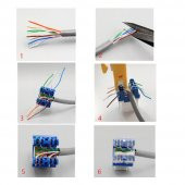 Rj45 Cat6 Utp Keystone Jack - 5