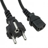 180 Derece Monitör Kasa Power Güç Elektrik Kablosu 1.8M thumbnail 2