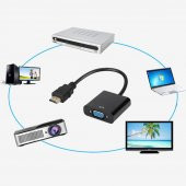 Hdmi To Vga Hdmi To Vga Adaptör Çevirici Dönüştürücü - 2