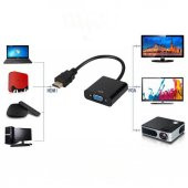 Hdmi To Vga Hdmi To Vga Adaptör Çevirici Dönüştürücü - 3