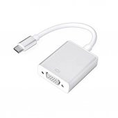 Usb Type C To Vga Çevirici Kablo Görüntü Aktarım Lcd Projeksiyon (551664579) - 1