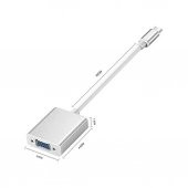 Usb Type C To Vga Çevirici Kablo Görüntü Aktarım Lcd Projeksiyon (551664579) - 3